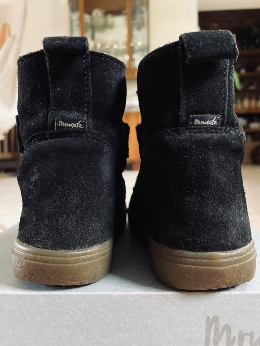 Kozaki zimowe śniegowce Mrugała Inka zamsz rozm. 25