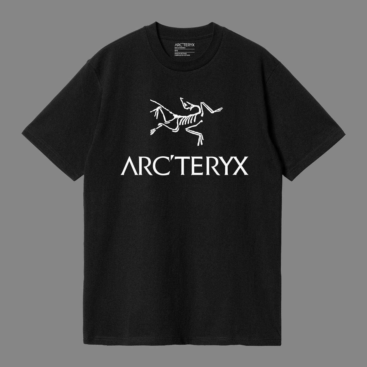 Футболка арктерикс артерикс arcteryx arteryx черная базовая