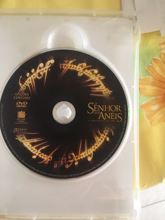 DVD senhor dos anéis