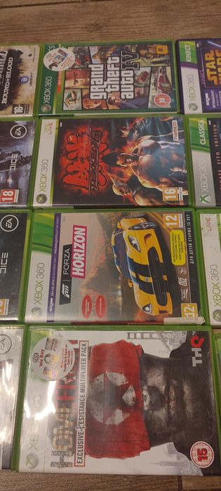 Xbox 360 zestaw 17 najlepszych gier GTA Call Of Duty