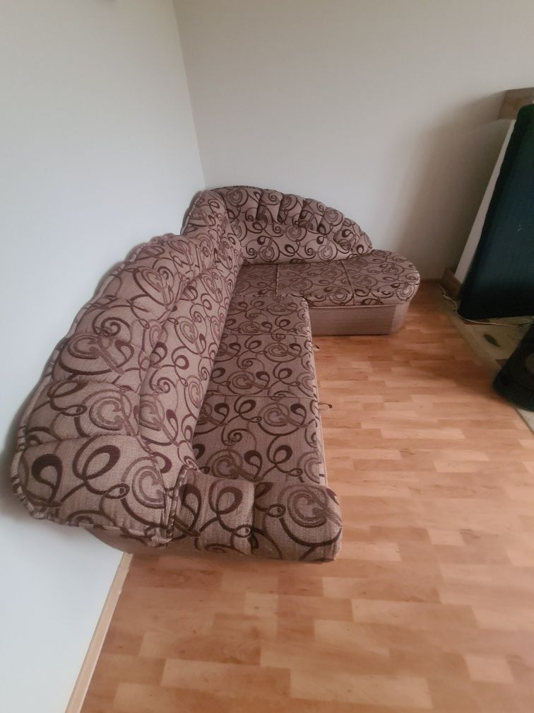 Narożna sofa/łóżko