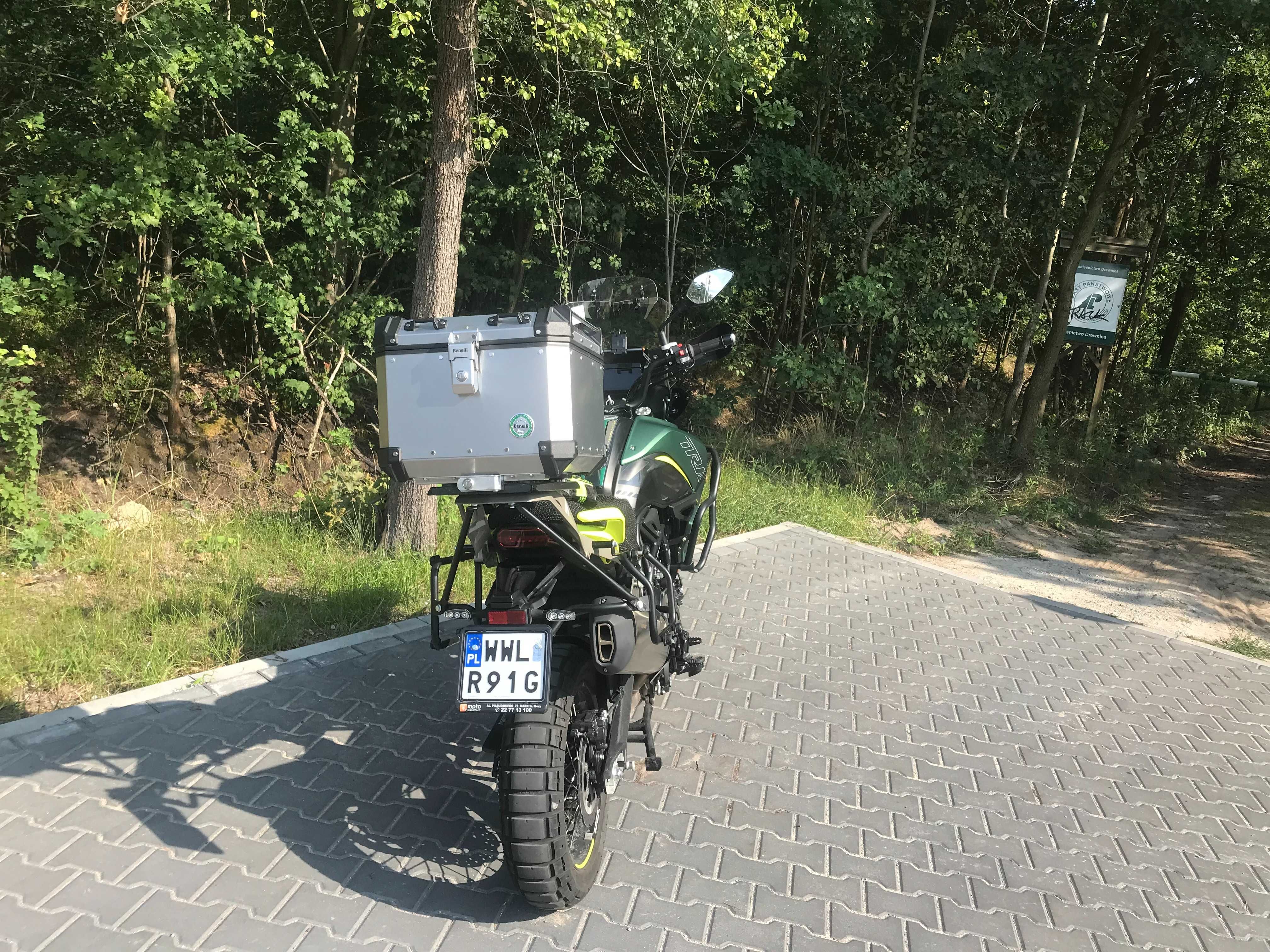 Benelli TRK 702x, nie SUZUKI VSTROM, DL, Versys, tracer, nc750x