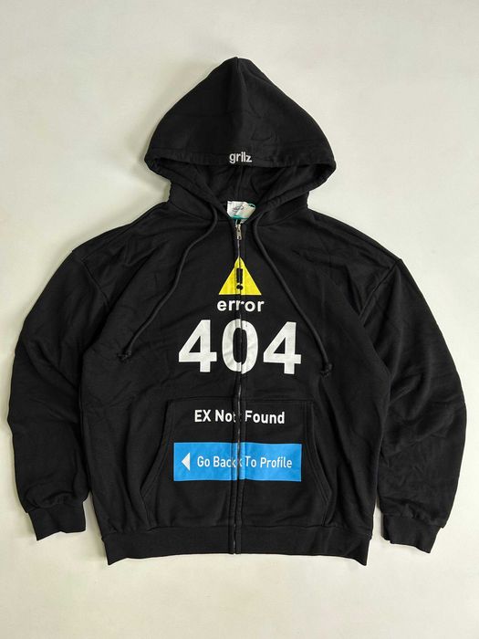 Худі Grailz zip hoodie archive зипка черная кофта чорна худи зіп M L