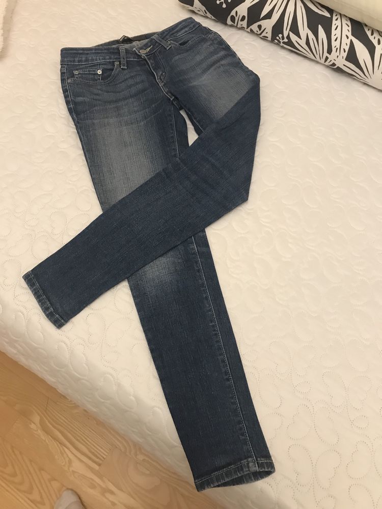 Spodnie Levis W27 L32 damkie skinny rurki