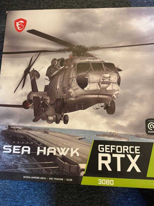 Продаю потужну відеокарту MSI SEA HAWK 3080
