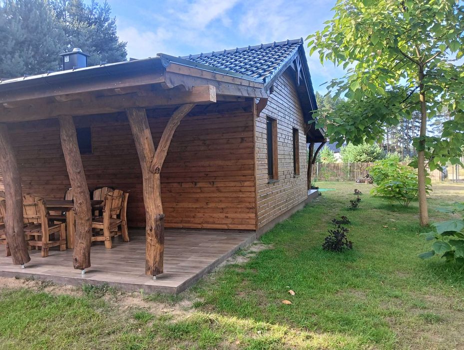 Domek parterowy z sauną jacuzzi na wyłączność.  Blisko Lasy , Jeziora,