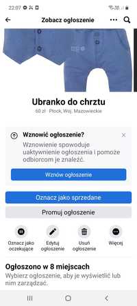 Ubranko do chrztu