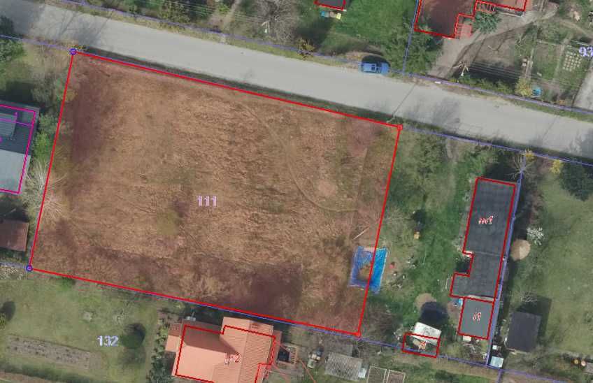 Działka na sprzedaż – Zadbębie, ul. Bratkowa (1400m2) Prywatnie