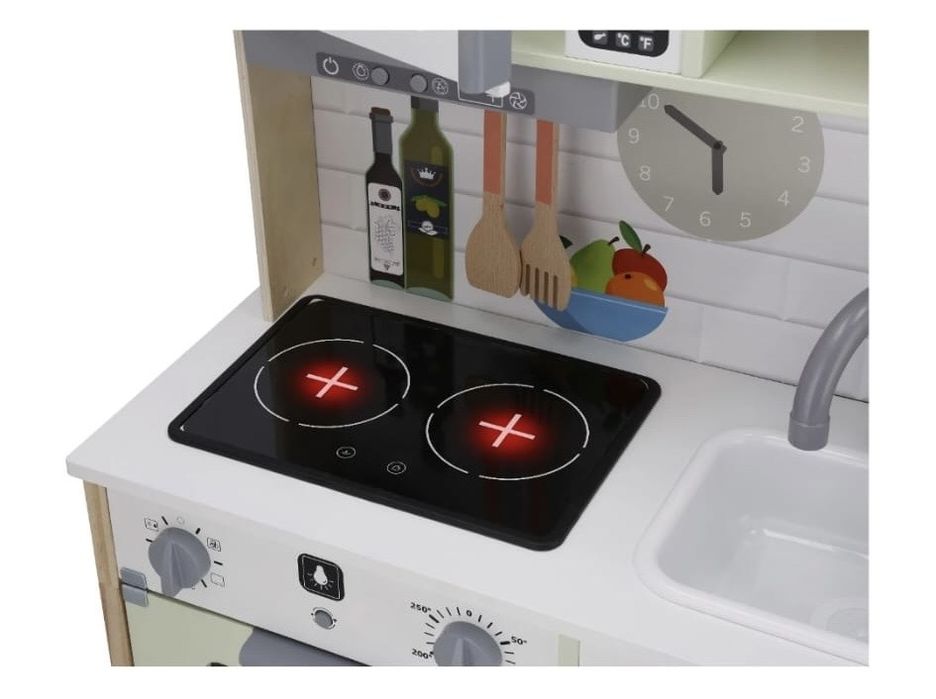 lupilu® Kuchnia drewniana, 24 elementy