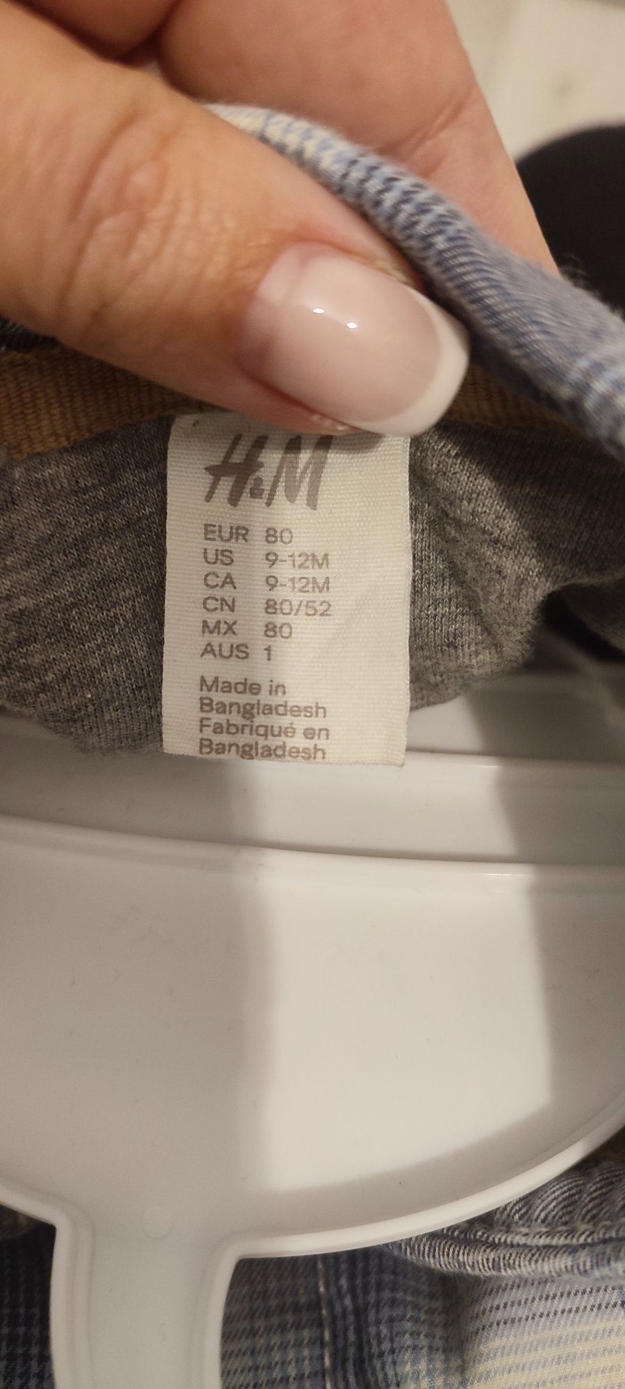 Koszula chłopięca H&M z odpinanym kapturem