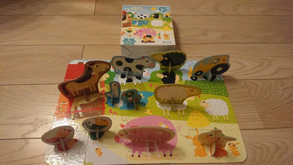 Puzzle Czuczu W gospodarstwie