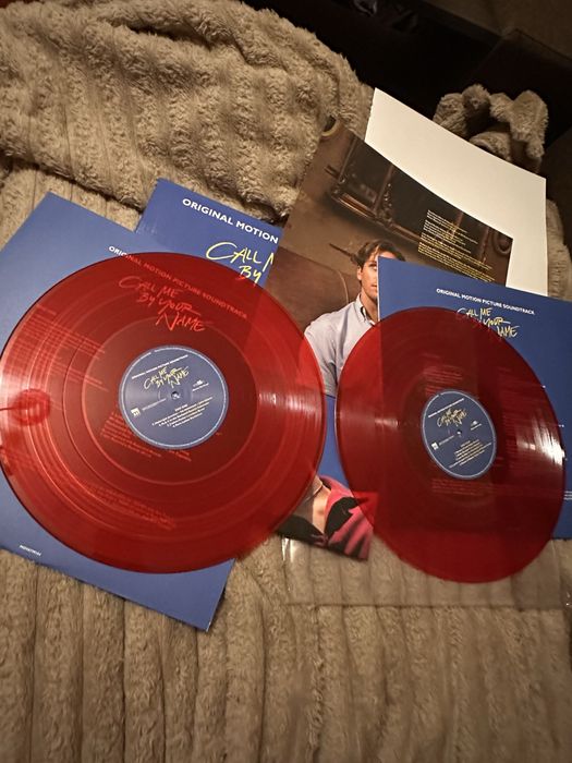 Платівка та книги Call Me by Your Name