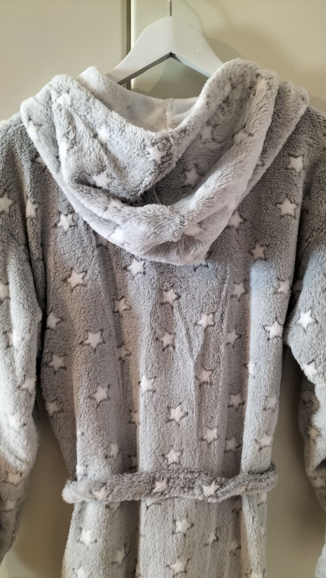 DKNY Nowy szlafrok damski z kapturem .Roz. S/M