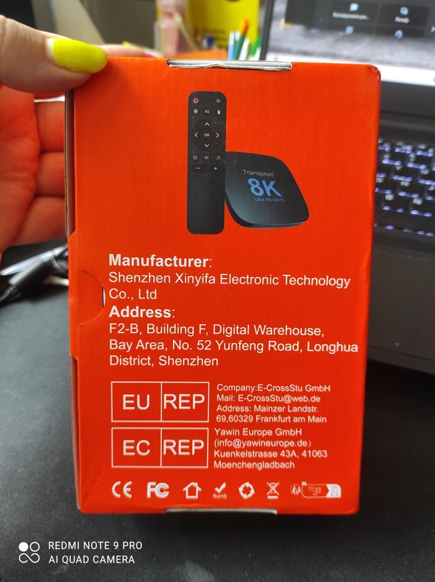 Przystawka tv, transpeed 8k Ultra HD-MX10