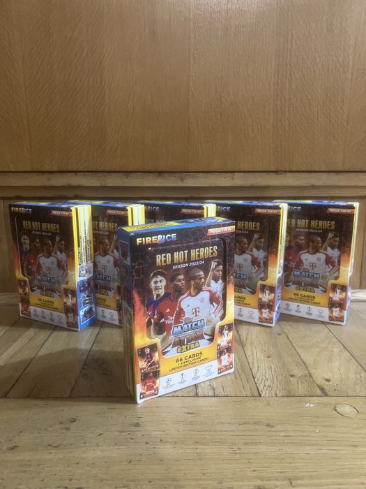 KARTY Topps Match Attax Extra PUSZKA 70 kart NOWE