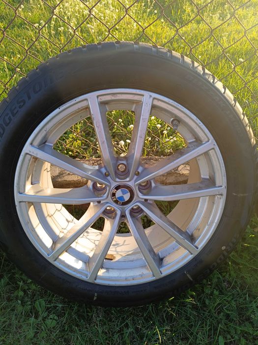 Felgi BMW OE V Spoke 778 + opony zimowe Bridgestone
