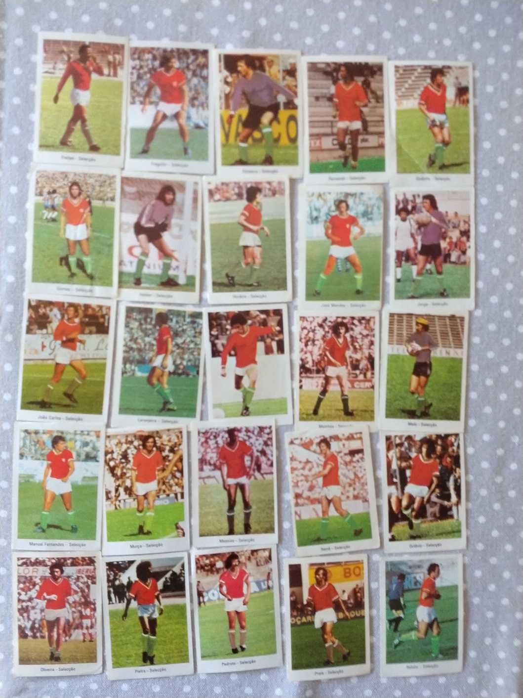 Cromos A grande selecção Nacional - Futebol 77 - Acrópole