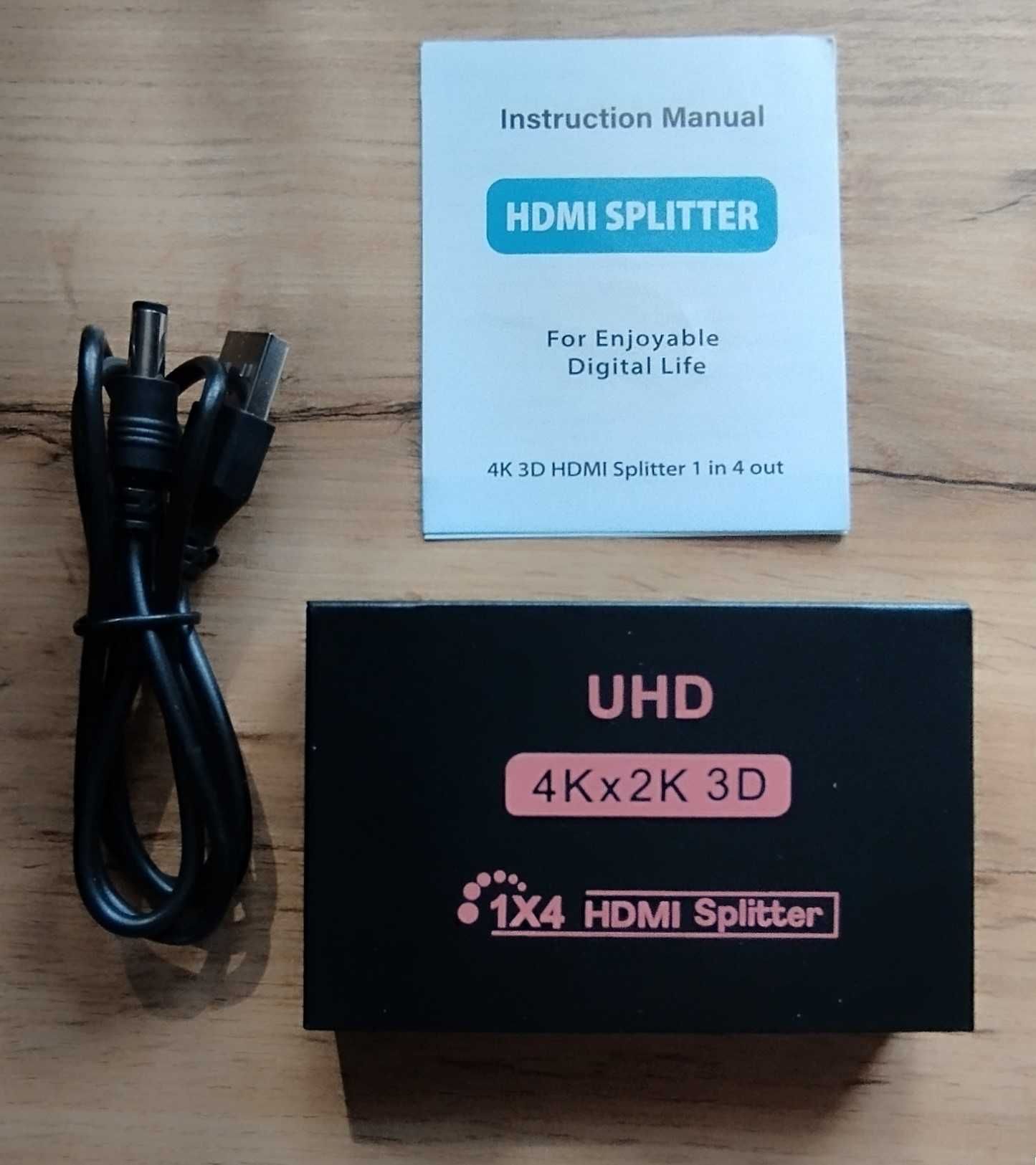 Rozdzielacz Interfejsu Multimedialnego 4K 2K HDMI