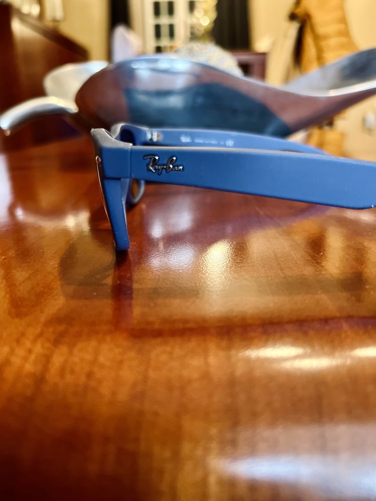 Óculos de Sol Ray-Ban: New Wayfarer Color Blue + Caixas de Óculos Ray-