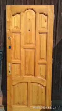 Двері вхідні дерев'яні Коломия