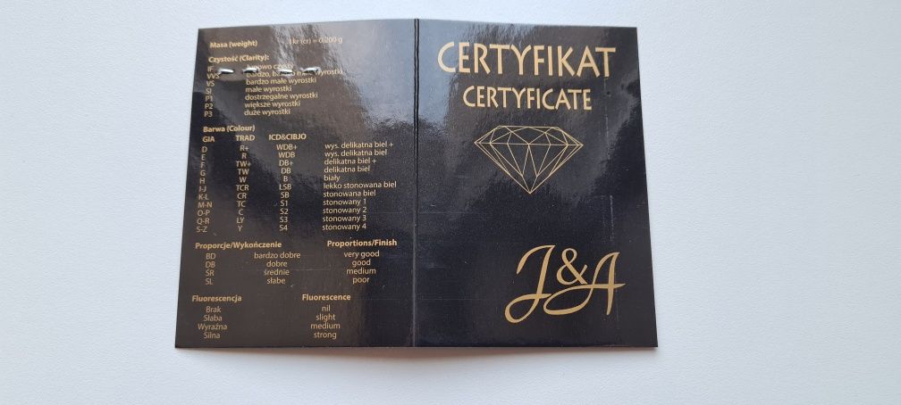 Naturalny brylant 0.06ct Si2/H