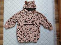Bluza w Panterkę 116 cm Jak Nowa