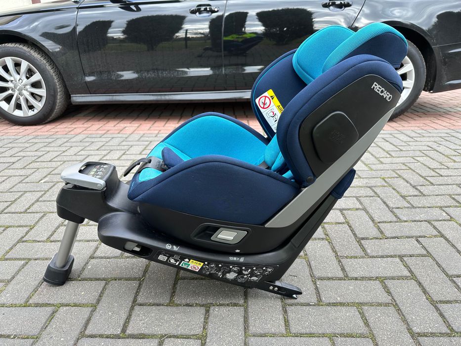 Fotelik samochodowy obrotowy RECARO Zero.1 i-Size Xenon Blue Isofix