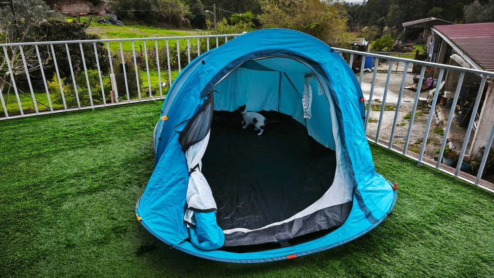 Tenda campismo Decathlon 2 seconds 2 pessoas
