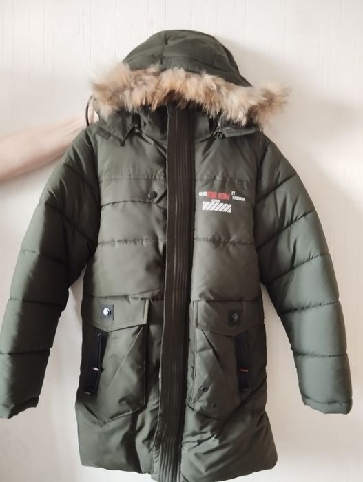 Куртка зимова зелена