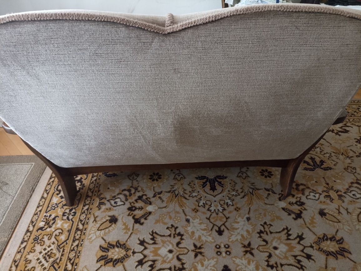 Sofa drewniana 2 osobowa
