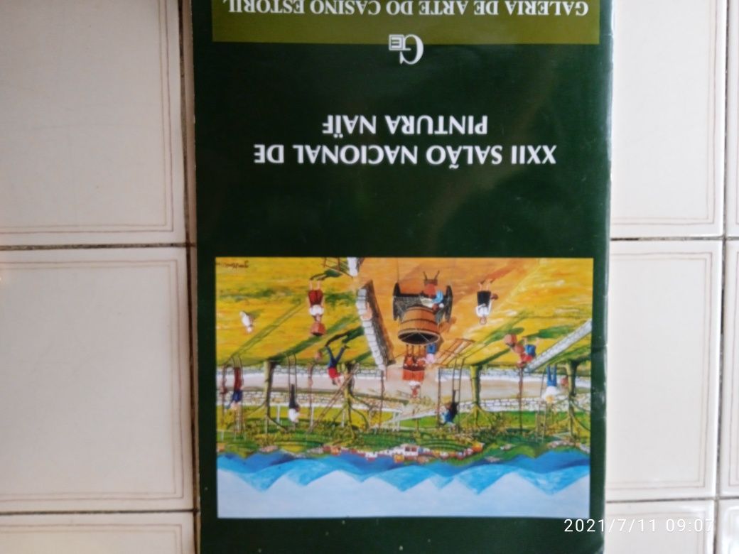 Vários livros sobre a vida e obra de pintores famosos