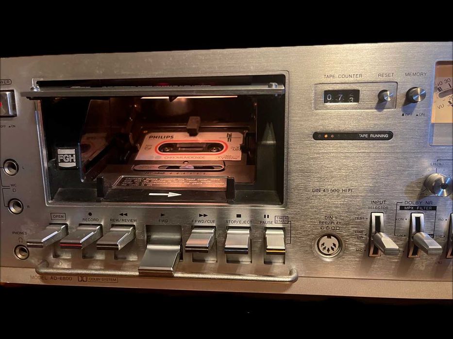 Deck de Cassetes Aiwa AD-6800