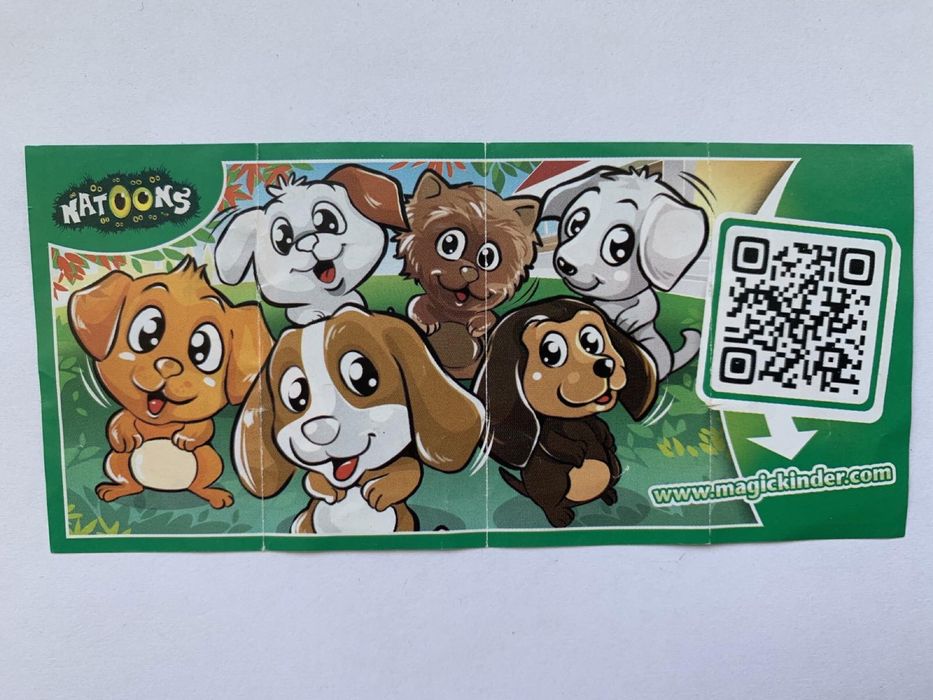 Полная серия игрушек киндер сюрприз Собачки - Погладь меня (2014)