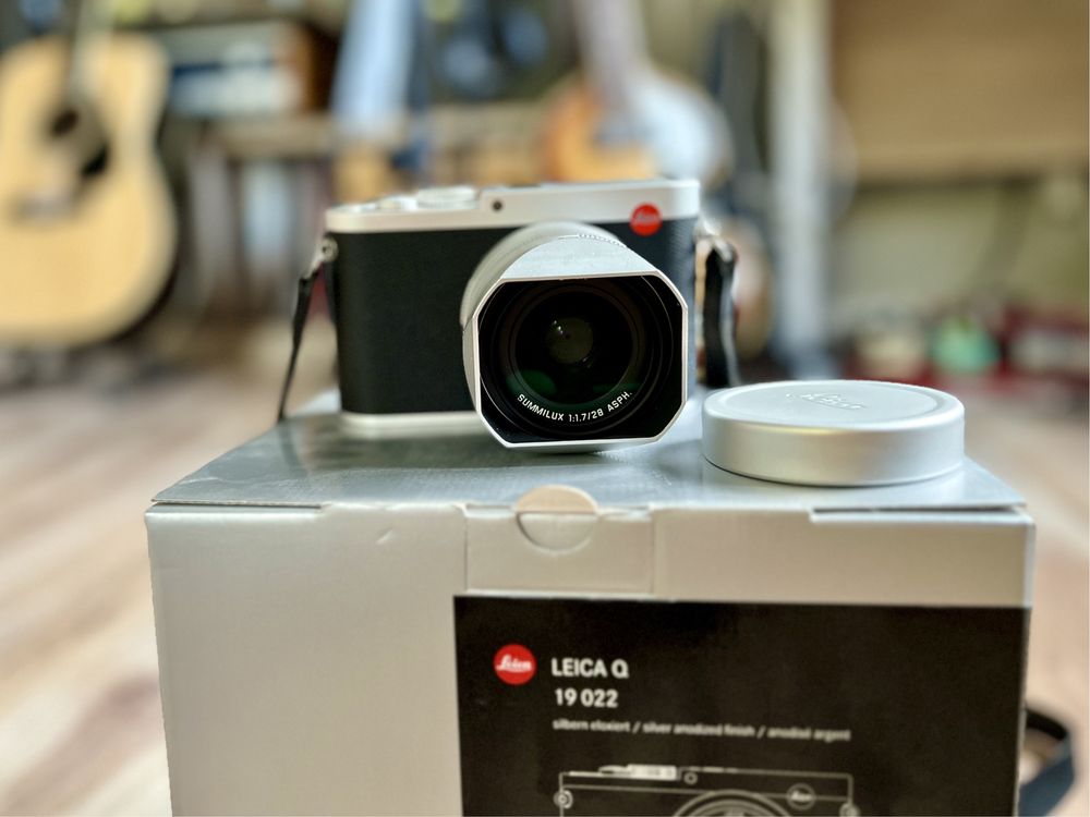 Aparat cyfrowy Leica Q Silver (typ 116)