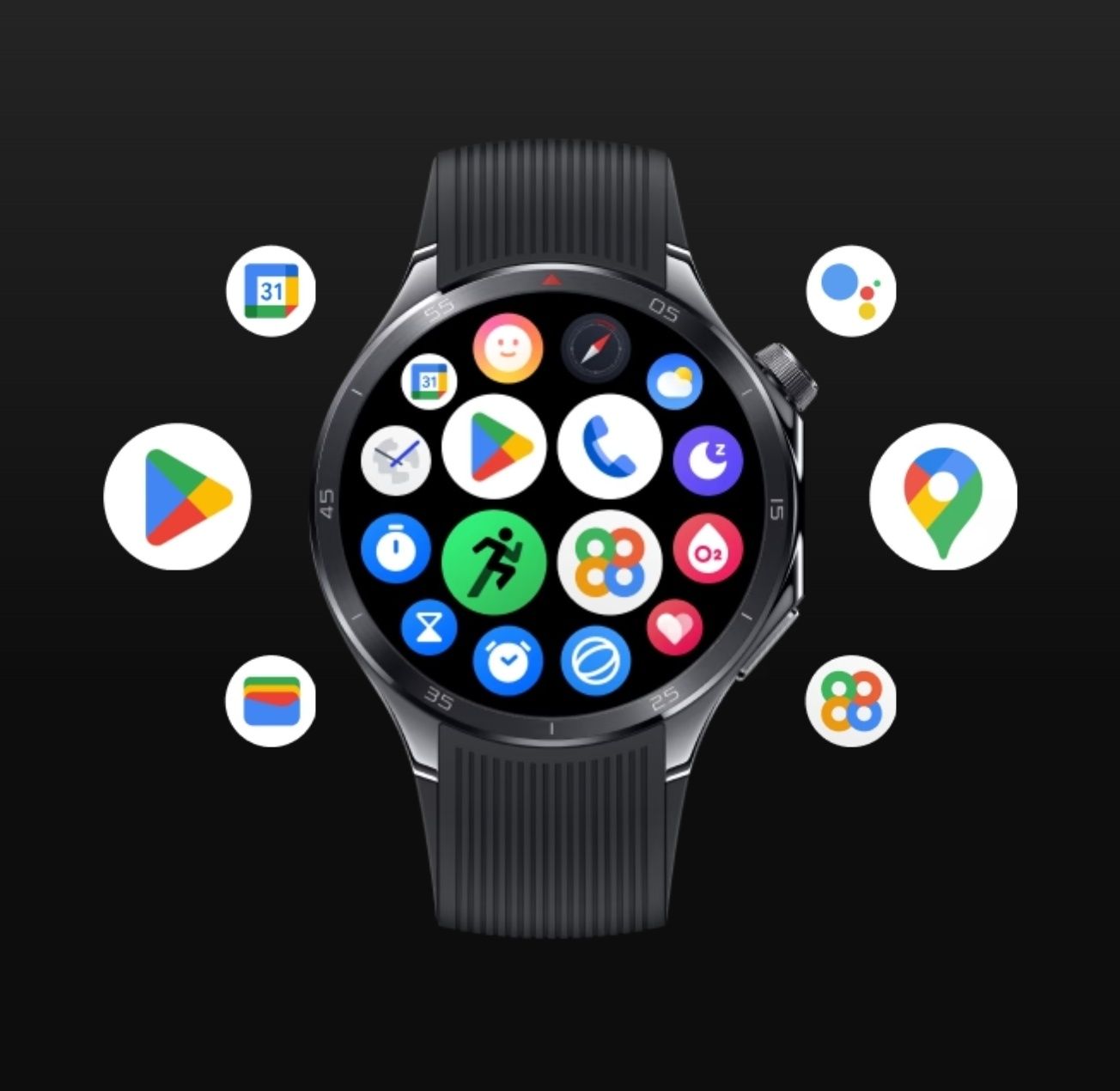 Смарт-годинник OnePlus Watch 3 Obsidian Titanium (Global)