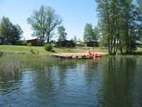 Domki nad jeziorem mazury