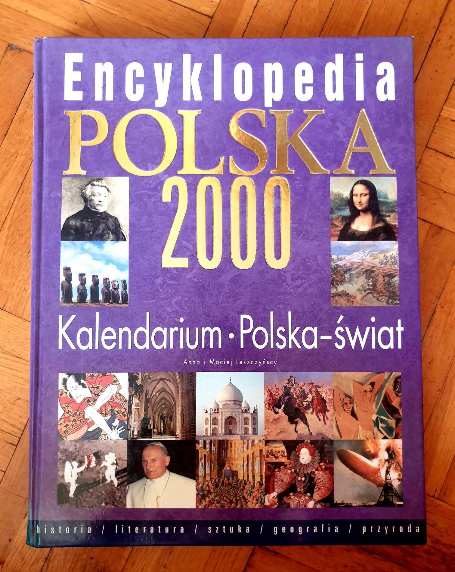 Encyklopedia Polska 2000 Kalendarium Polska-świat, nowa