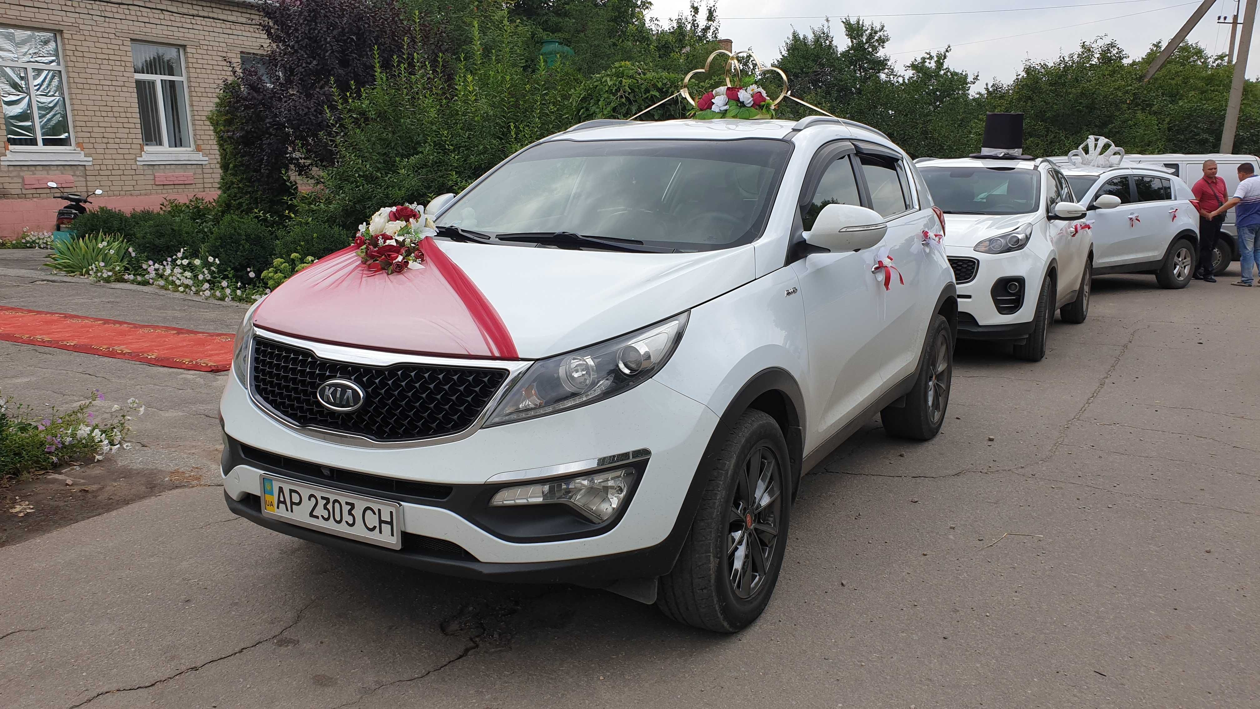 Аренда авто Kia Sportage.Свадебный автомобиль.Свадебные автомобили.