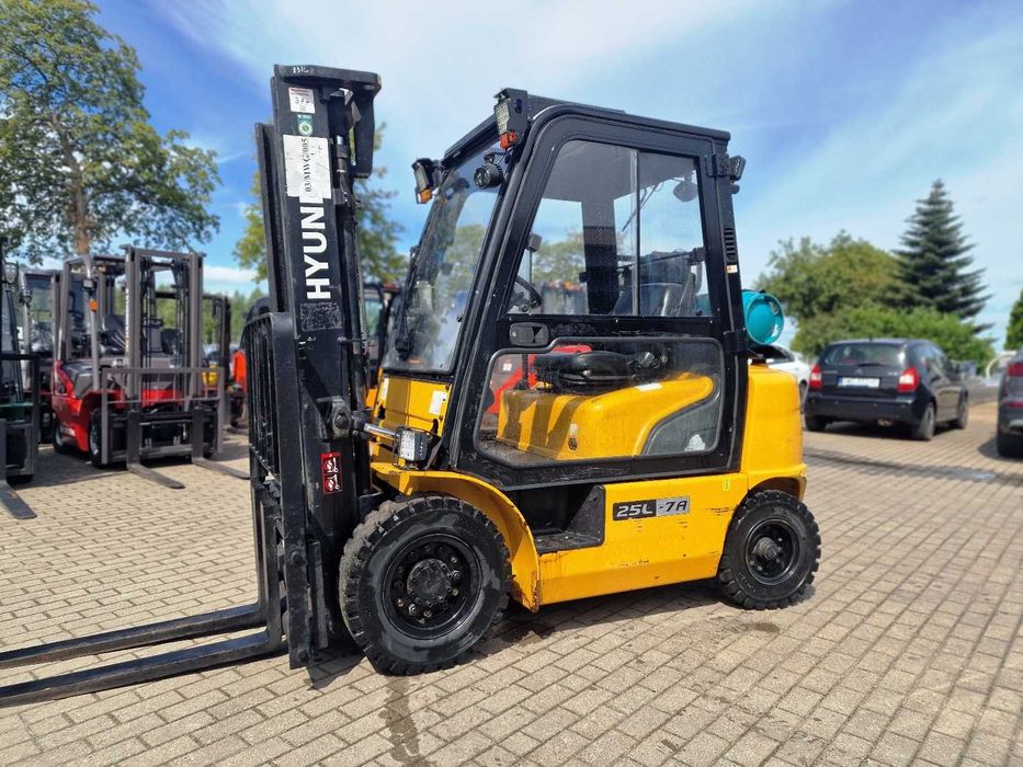 RATY 0%, Wózek widłowy HYUNDAI 25L-7A, Resurs, Transport