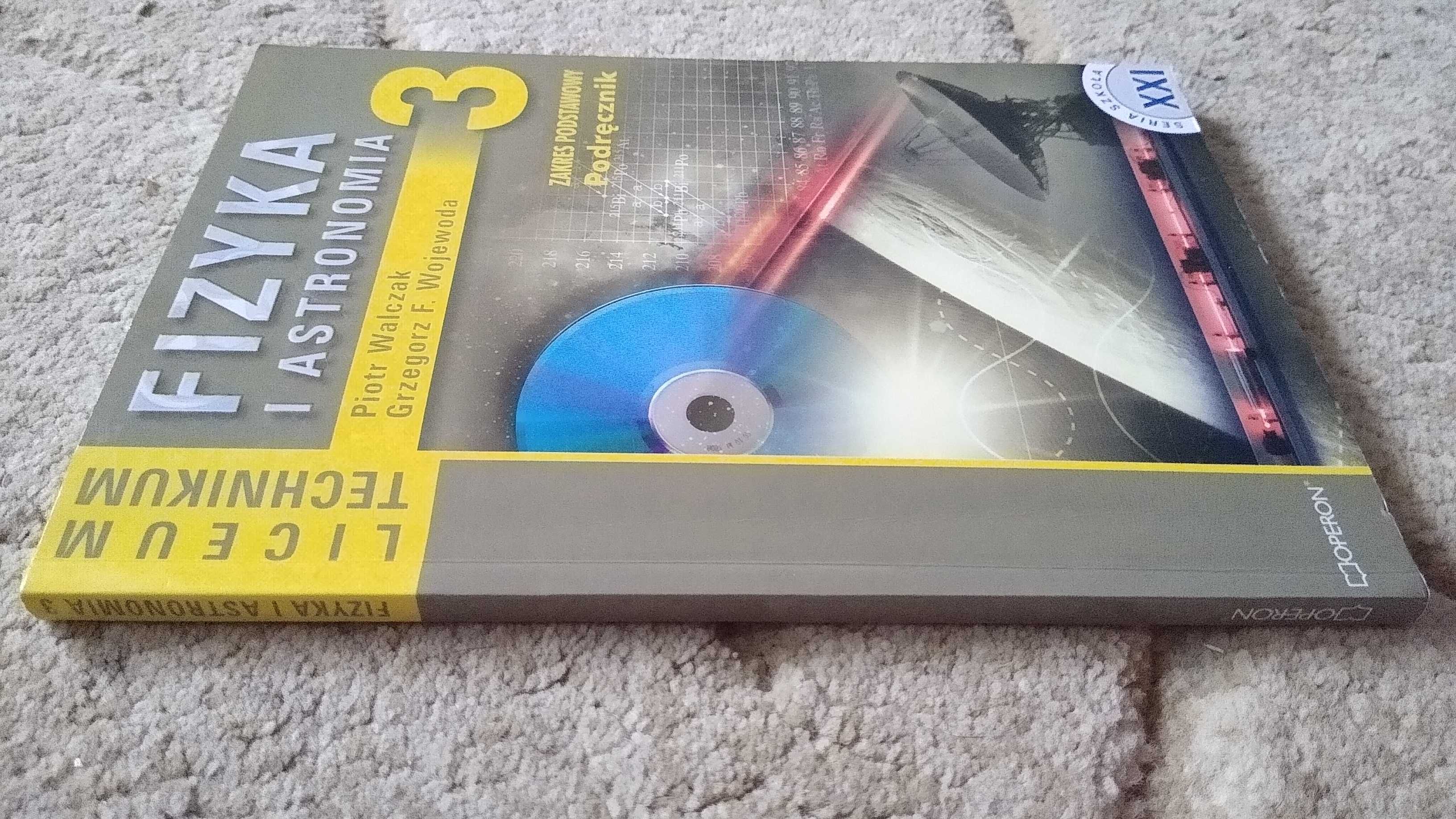 Fizyka i astronomia 3 podręcznik Liceum Walczak Operon