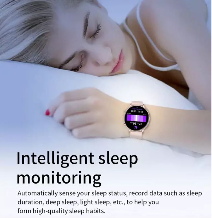 Smartwatch Inteligentny zegarek wielofunkcyjny tętno wodoodporny BT5.2