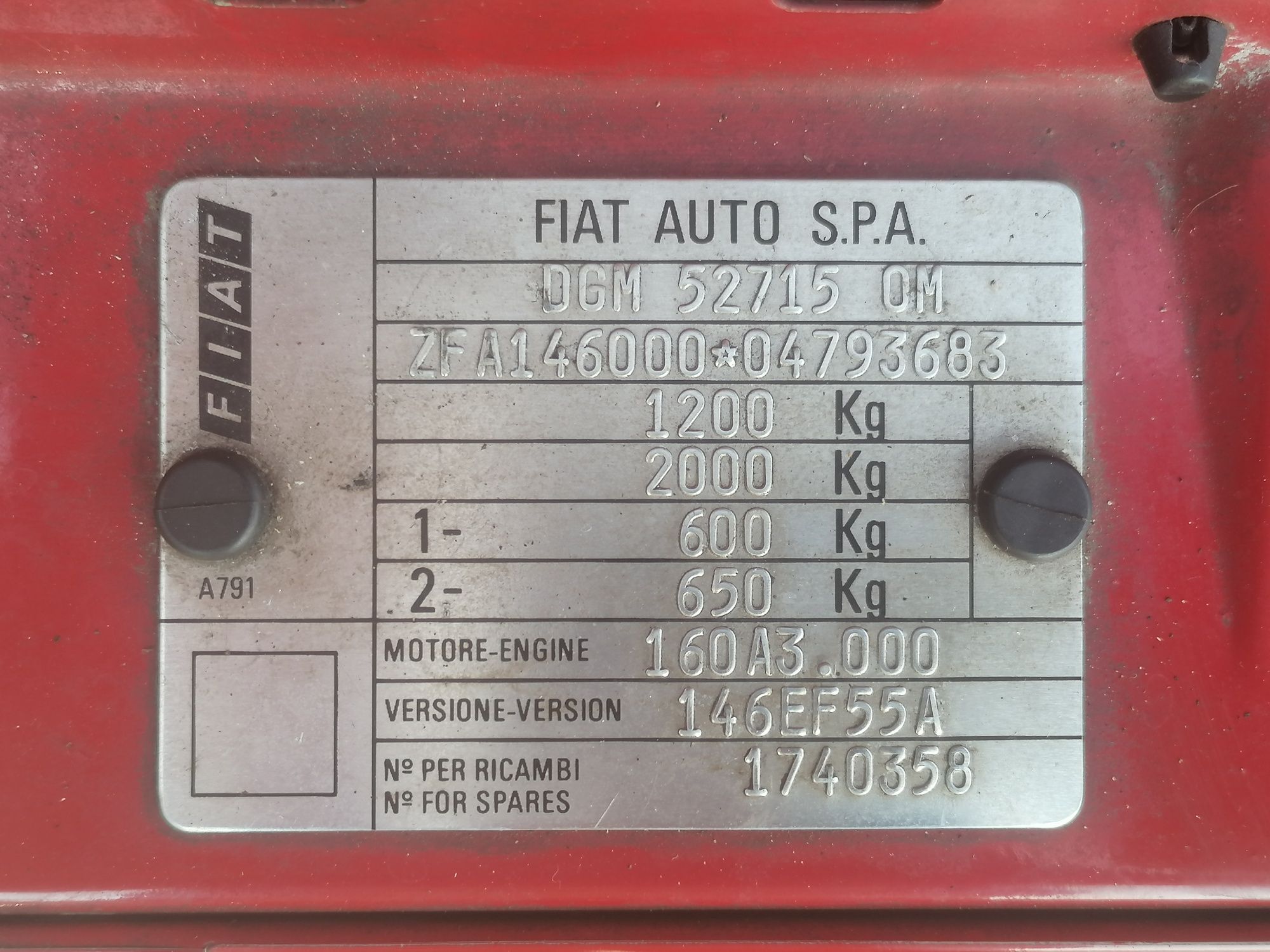 Fiat Uno 1.1 1993