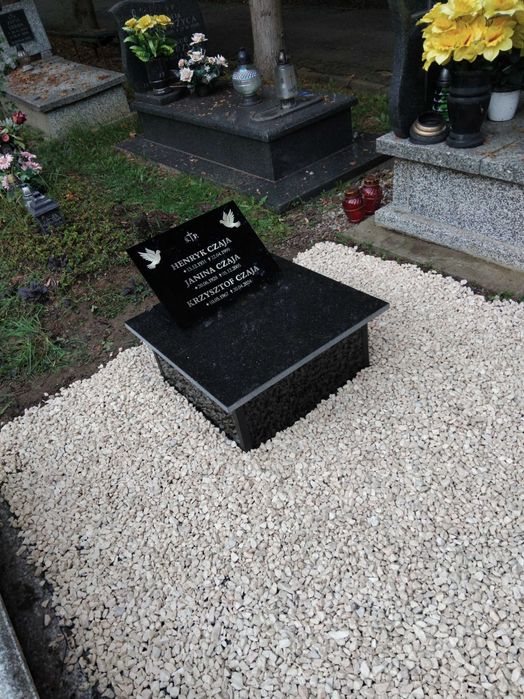 Nagrobek urnowy ,montaz gratis caly ślask nie kompozyt