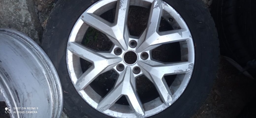 ALUFELGA VW amarok  - 2H6 18" 5X120 ET43 oryginał 1szt