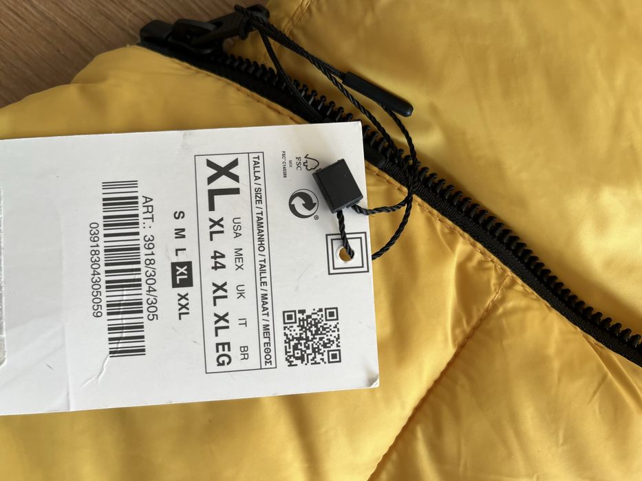 Bezrekawnik XL firmy Zara NOWY z metka