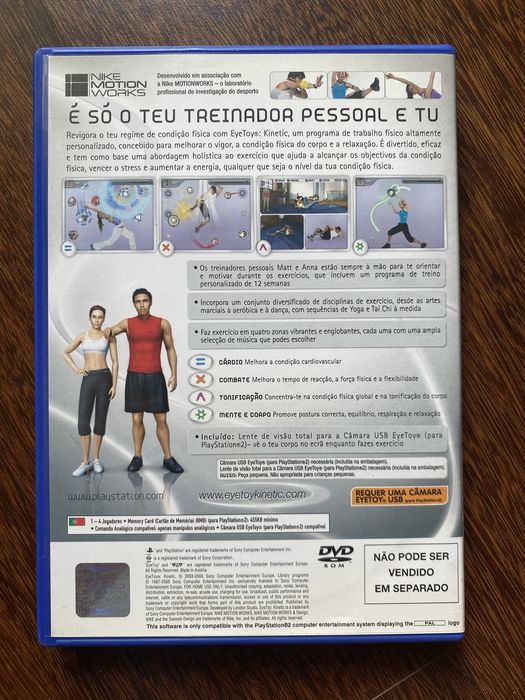 Eyetoy Kinetic - PS2