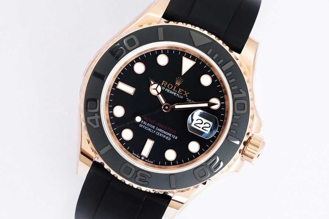 Męski zegarek Rolex Yacht-Master 18K Everose 126655