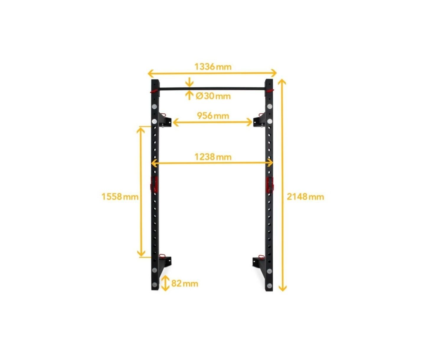 Vendo Rack de Musculação