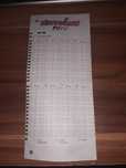 Stary kupon Lotto toto