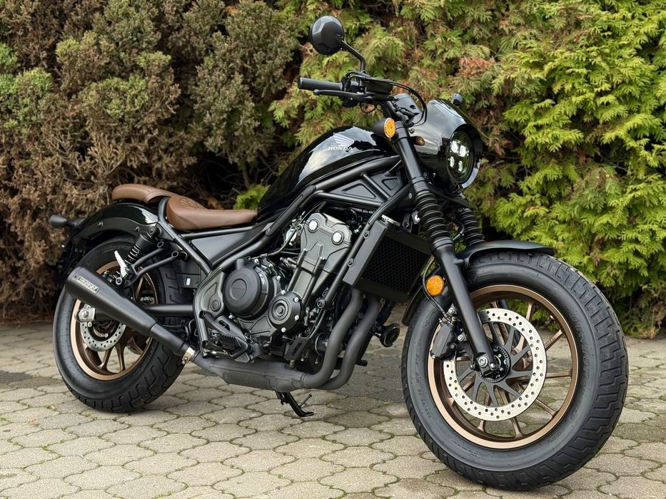 Honda CMX REBEL 500 2024r, RATY, TYLKO 2183km! 1-ręka, super stan, VAT marża